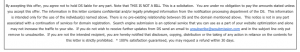 Disclaimer from dardan.com phishing attempt